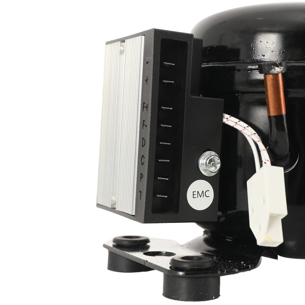 R134A Refrigeration Compressor 12V 24V DC 245btu For Refrigerator ...