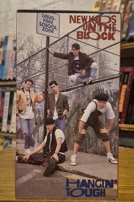 New Kids On The Block Hangin' Tough VHS 1989 Music Videos Tape CMV Enterprises