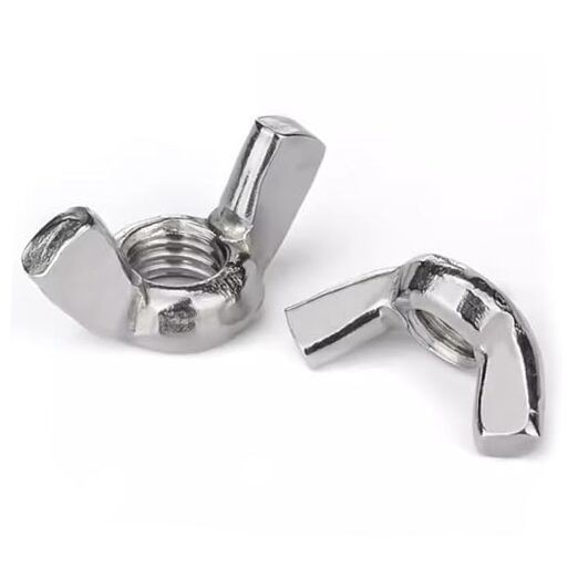 Wing Nuts,Stainless Steel 18-8(304) Wing Nuts, 20Pcs-Pack 1/4"-20