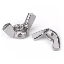 Wing Nuts,Stainless Steel 18-8(304) Wing Nuts, 20Pcs-Pack 1/4"-20