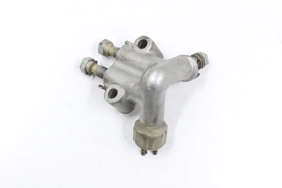 Yamaha Virago 1100 1986 OEM pinza de freno mangueras líneas unión dividida Foto 3 de 4