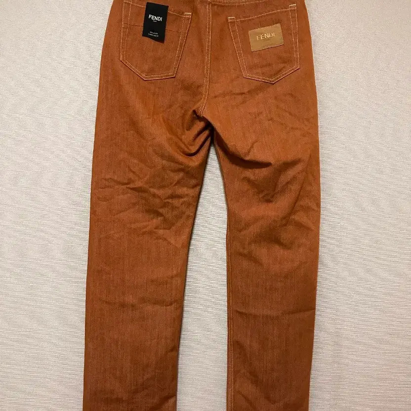 Fendi High-Waist Denim Pants - Size 33