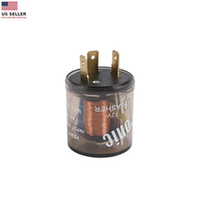 12V 3 Pin Electronic LED Flasher Relay round Heavy Duty Electronic Turn Signal