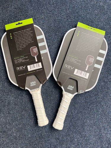 2 REV Aria Pickleball Paddles 3 Ball Pack & Backpack Full Set Pickleball Game - Picture 4 of 9