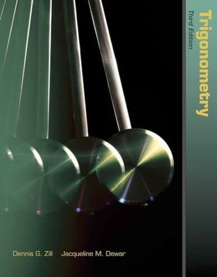 Trigonometry (The Jones & Bartlett Buch Jones and Bartlett Publishers, Inc
