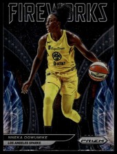 2022 Panini Prizm WNBA Nneka Ogwumike #11 Fireworks