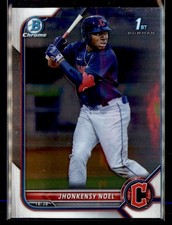 Jhonkensy Noel 2022 Bowman #BCP-2 Cleveland Guardians