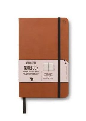 Bookaroo Notebook Brown A5 | If | Englisch | Notizbuch | 9711539624 | 2019