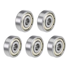 5pcs 635ZZ Deep Groove Ball Bearings Z2 5x19x6mm Double Shielded Carbon Steel