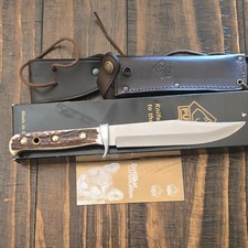Vintage Original Puma Bowie 6396 Germany Stag Hunting Knife w/ Sheath