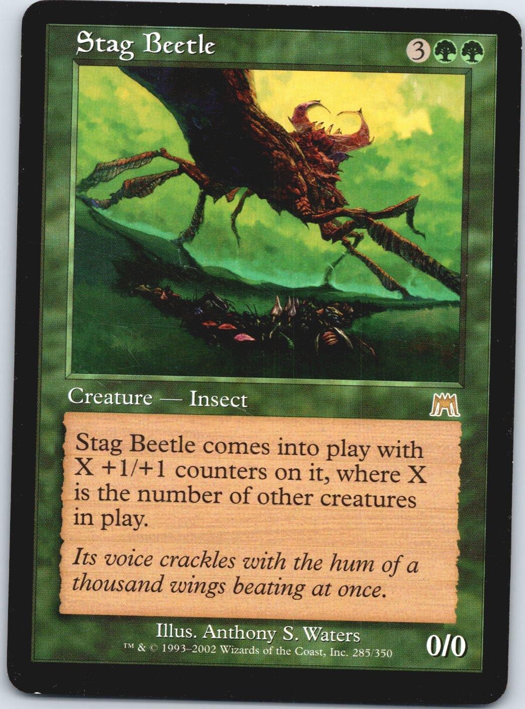 Stag Beetle Onslaught ONS 285 NM MTG Card