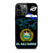 El Salvador Patriot Shockproof Phone Case for iPhone 15 Pro Max 14 13 11 12 Mini