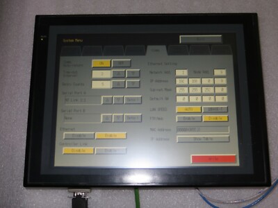 Omron NS12-TS01B-V2 Interactive Display Color Touch /Ethernet