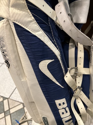 Nike Bauer XXX Vapor Pro Adult Goalie Pads 34” / 86cm Royal Blue White Pristine - Picture 12 of 22