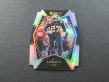 2021 Select Football J.C. Jackson Die-Cut Card #124 Silver Prizm Premier Level