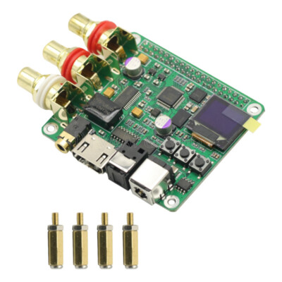 1Pc For HIFI DAC Decoder Raspberry Pi Coaxial Fiber Optic I2S Digital Sound Card