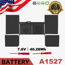 A1527 A1534 Battery for MacBook Retina 12" Early 2015 2016, Mid 2017 MK4M2LL