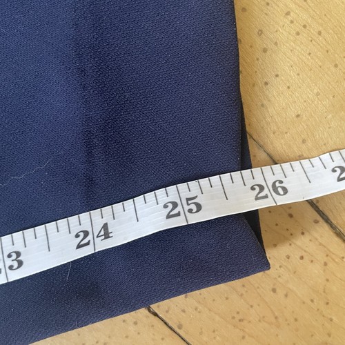 J. Crew Factory NWT Jamie Pant Elastic Waist Navy Blue Tapered Leg Ankle Size 14 - Picture 12 of 12