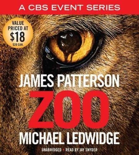ZOO by Michael Ledwidge & James Patterson Unabridged CD Audiobook, SHIPS FREE - Picture 1 of 1