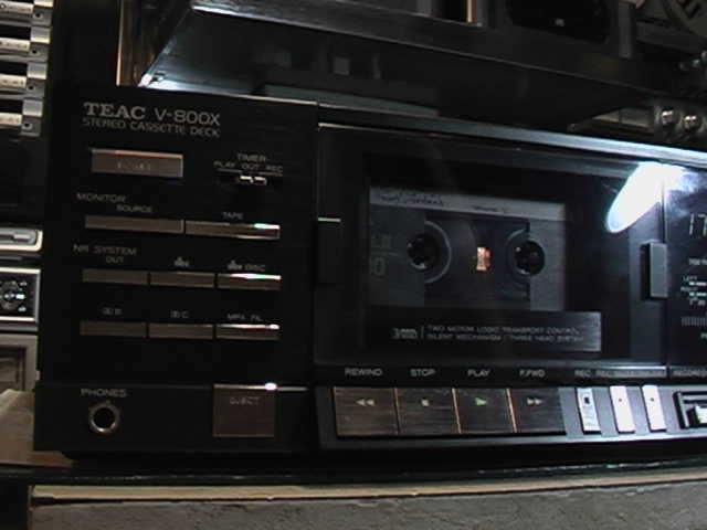 Teac V800x Three Head Tape Deck..rare vintage! | eBay