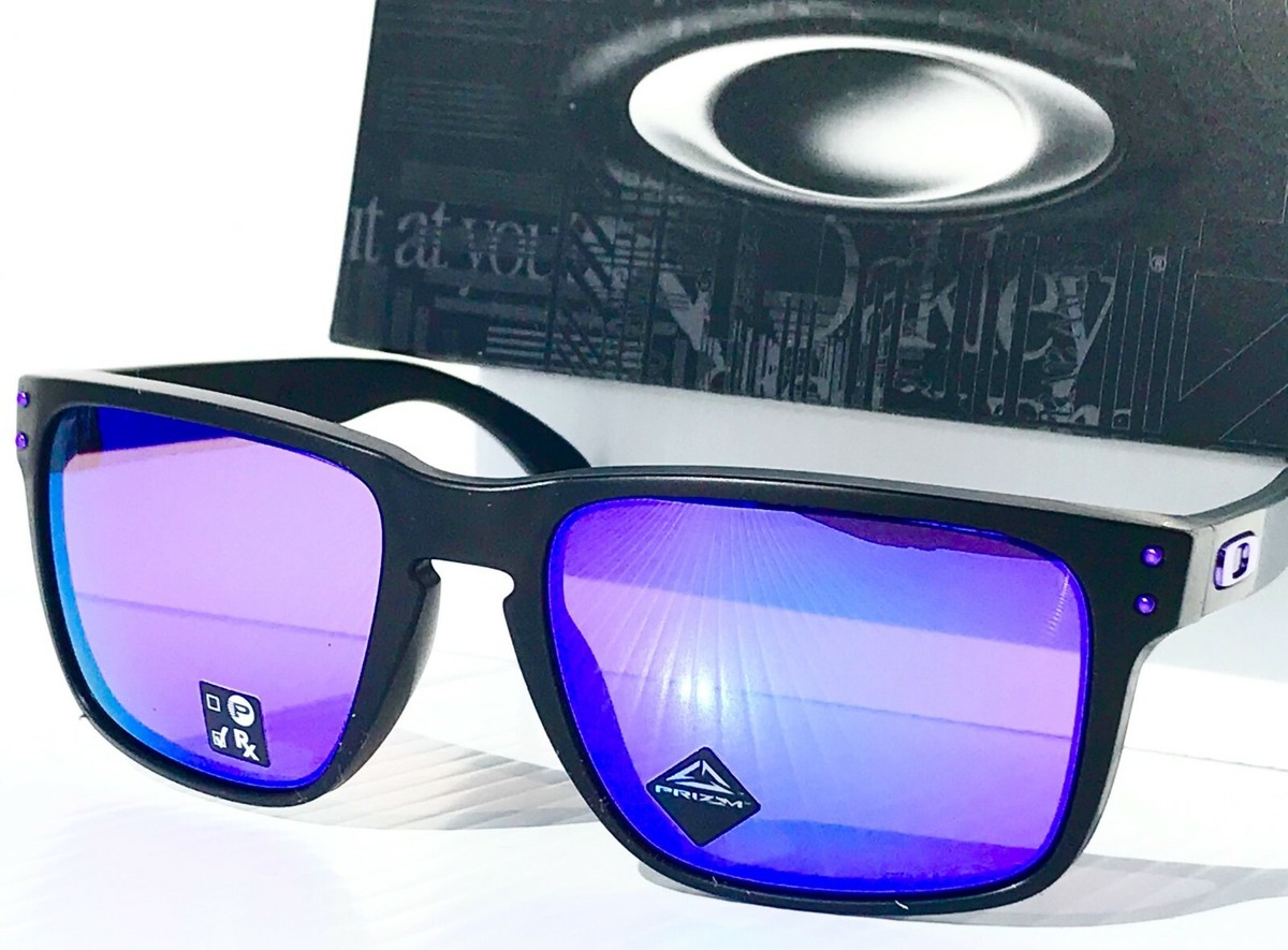 NEW* Oakley HOLBROOK XL Matte Black w PRIZM Violet Iridium NEW* Oakley HOLBROOK XL Matte Black w PRIZM Violet Iridium