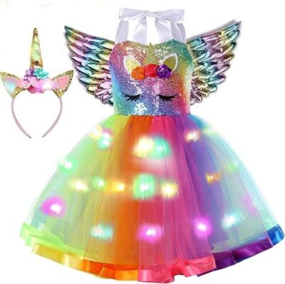 unicorn mermaid dress NEW Magical Narwhal Unicorn Mermaid Girls Pink Sleeveless Dress