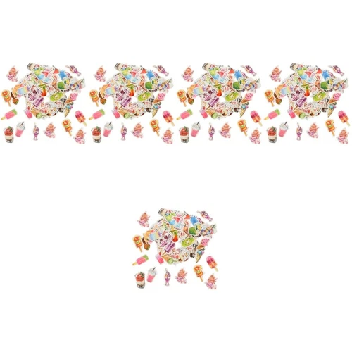  Set of 5 Eisaufkleber Graffiti -Aufkleber Reiseaufkleber Für Gepäck