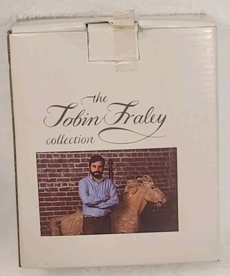 Willitts Designs Tobin Fraley Signed Limited Edition Sm Carousel Horse 1980s Vtg