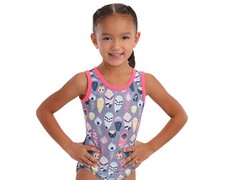 NEW Drifting Away Gymnastics or Dance Feather Leotard by Snowflake Designs
