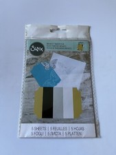 Sizzix Inksheets Transfer Film Assorted 4" x 6" 5 Sheets 660542