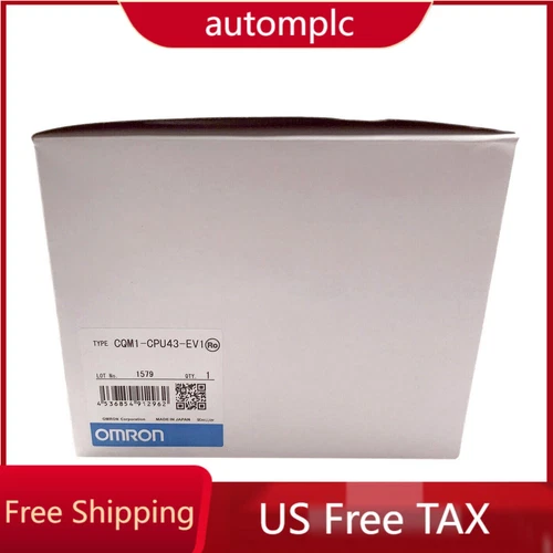 Omron CQM1-CPU43-EV1 CPU Module CQM1CPU43EV1 UPS/DHL Fast  US Free TAX