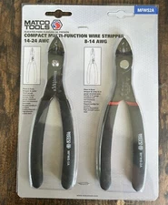 Matco MFWS2A Compact Wire Stripper Multi-Function Set 14-24 AWG 8-14 AWG