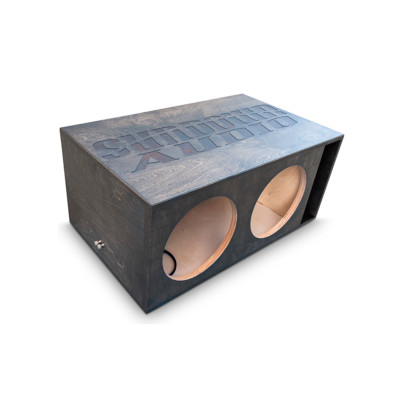Dual 12'' Birch Ported Subwoofer Box for Sundown Zv4 Series