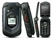 4G LTE KYOCERA E4610 DuraXV LTE Verizon 4G Flip Style Basic Rugged Cell Phone