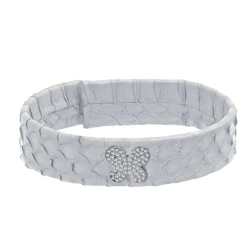 Fendi Selleria White Leather Wrap Bracelet with COA Unisex 8BS098ASU2F1JBP_07?wid=2000&  main image 2
