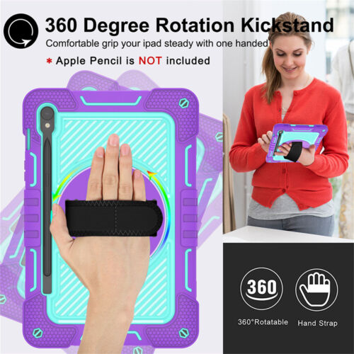 Tablet Shockproof Stand Rugged Case Cover For Samsung Galaxy Tab A7 A9 S9 A9+ - Picture 3 of 20