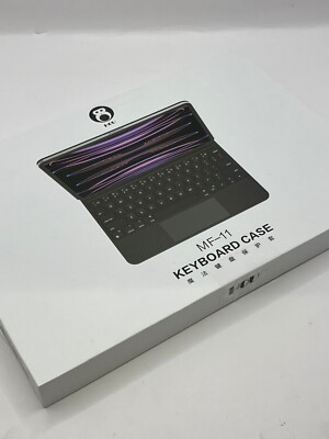 HOU Keyboard Case for iPad 10th Generation, Organic-Silicon PU, Magic Magnetic S