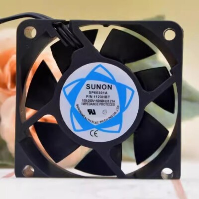SUNON SP60301A P/N 1123HBT 12038 100V/200V 0.21A 12CM Silent Cooling Fan