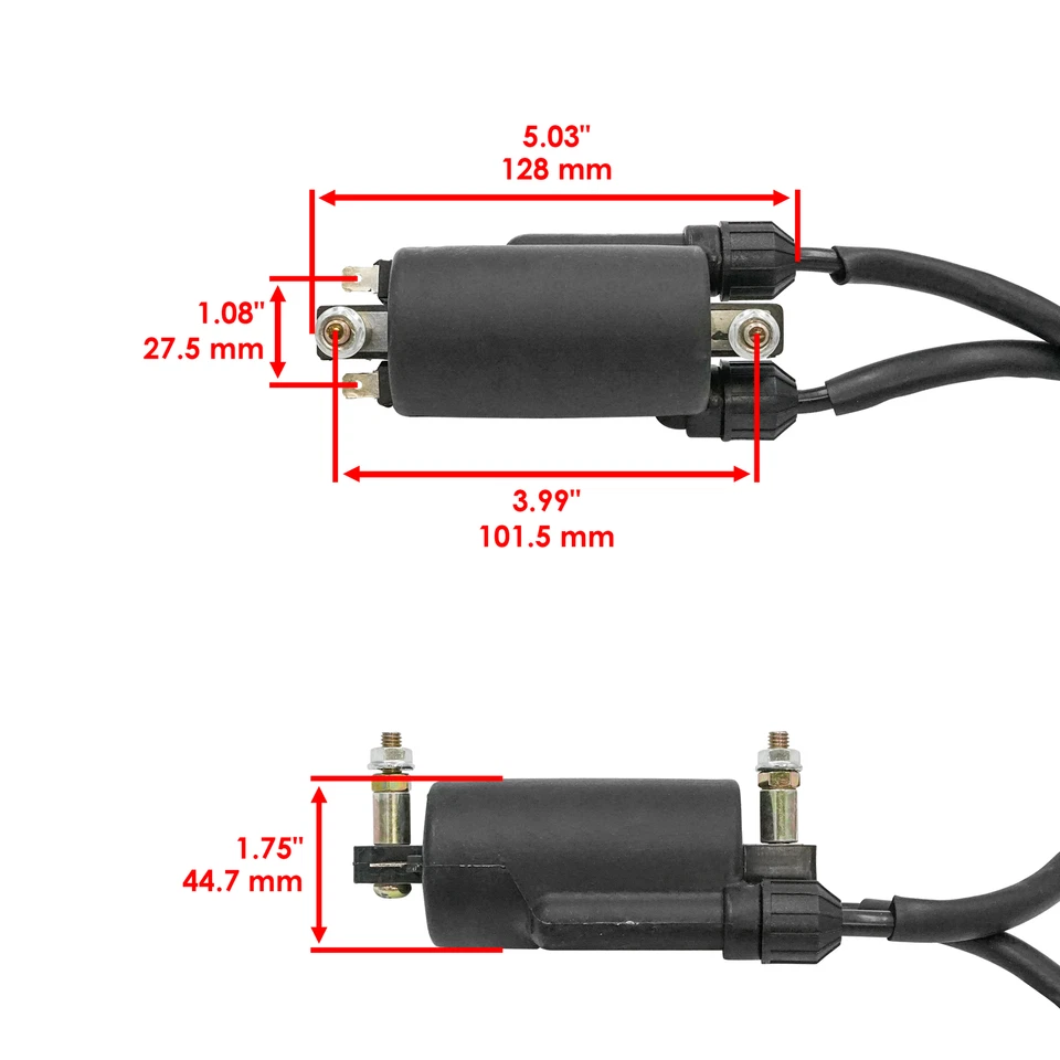 Bobina de encendido para Kawasaki KZ1100A KZ1100B KZ1100D KZ1100L 1981 1982 1983 Foto 2 de 4