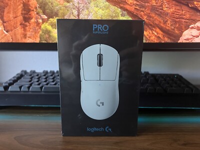 Logitech PRO X SUPERLIGHT Wireless Gaming Mouse | White - NEW & FACTORY SEALED