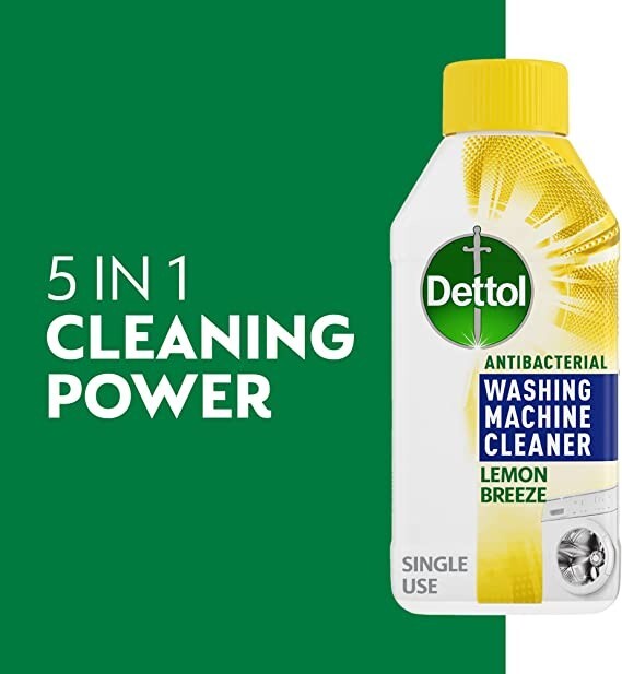 Dettol Washing Machine Cleaner Citrus 3 X 250ml Descaler Remove Limescale Fresh for sale online
