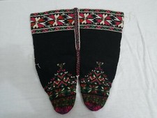 OLD VINTAGE SOCKS ALBANIAN TRADITIONAL WOOL MULTICOLOR HANDMADED SOCKS/CORAPE1