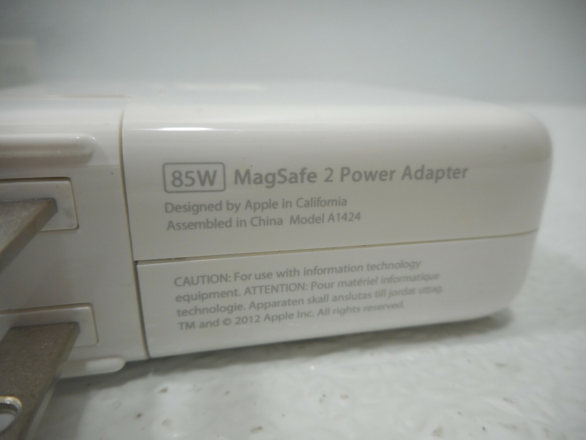 Apple 85W MagSafe 2 Power Adapter Charger for MacBook Pro