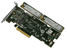 Dell EMC M.2 Boss Card Storage Controller W/ 2x 240GB M.2 SATA SSD TC2RP
