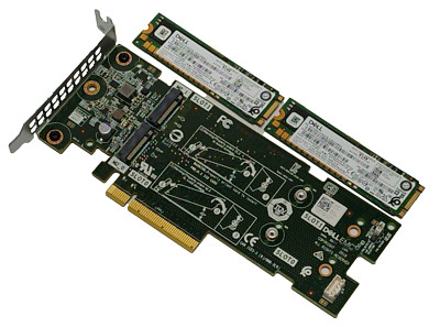 Dell EMC M.2 Boss Card Storage Controller W/ 2x 240GB M.2 SATA SSD TC2RP