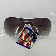 SunShades USA Unisex Kids Sunglasses UV Protection White Frame Gray Lenses 89 