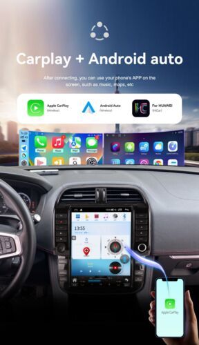12.1' Android Car Radio Upgrades Carplay Stereo For Jaguar F-PACE X761 2016-2019 - Picture 8 of 14