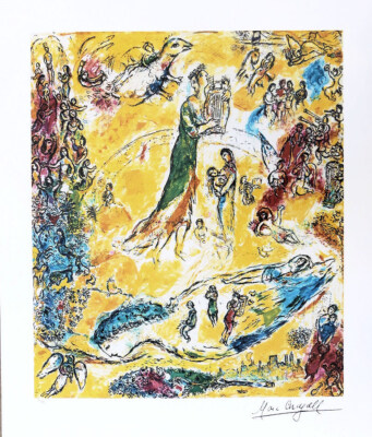 M. Chagall額入 M. Chagall額入