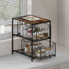 Scaffale Portaspezie - Organizer da Cucina - Scaffale da Cucina,Cassetto Scorrev