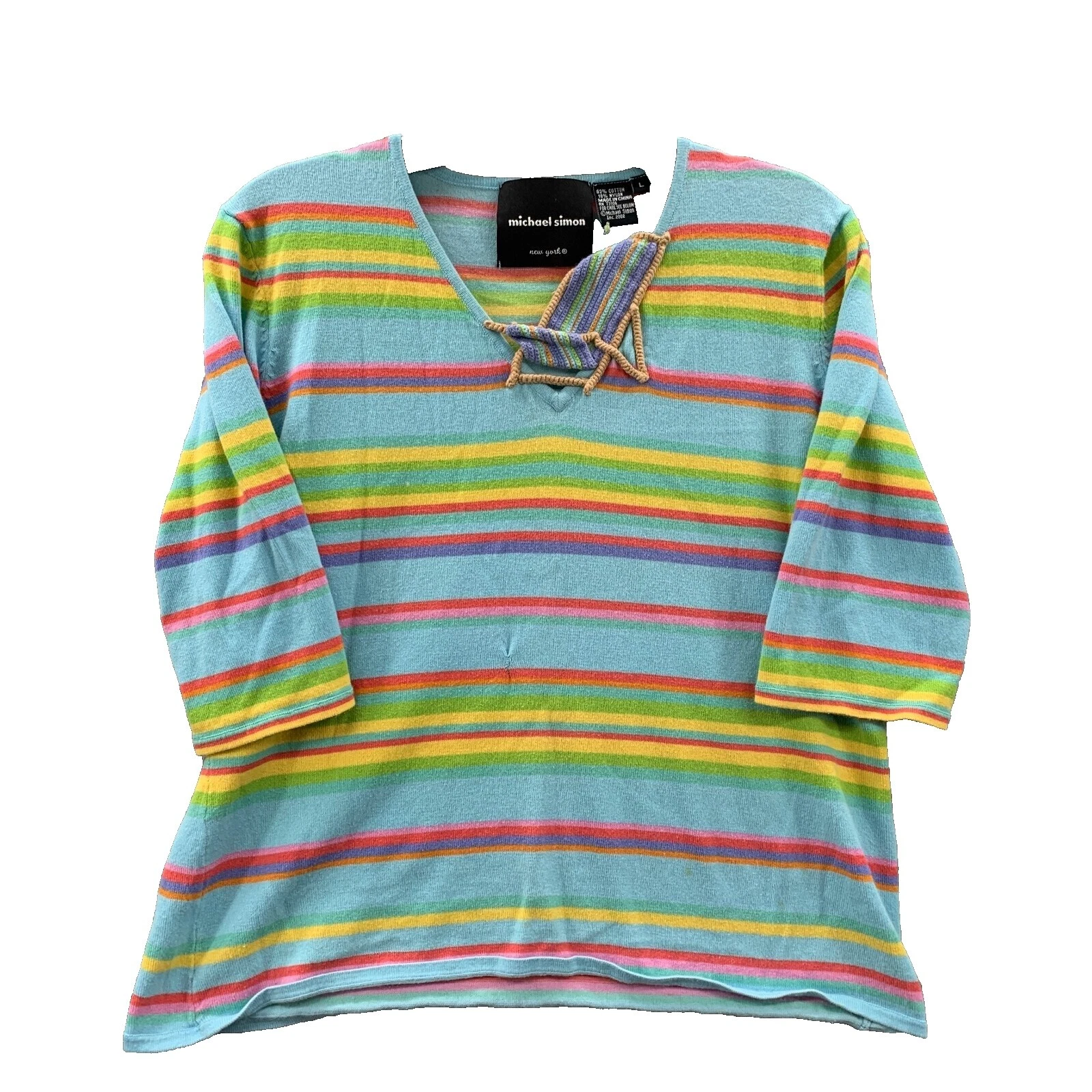 Camisetas a rayas para mujer Michael Simon